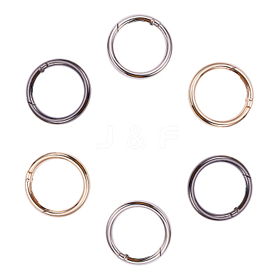 Zinc Alloy Key Clasp Findings PALLOY-PH0012-67-1