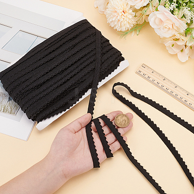 Flat Polyester Wide Elastic Cord OCOR-WH0100-22A-1