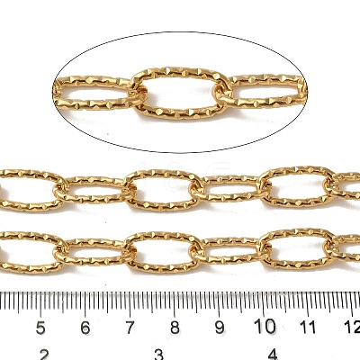 Ion Plating(IP) 304 Stainless Steel Oval Link Chains CHS-Q006-14G-1