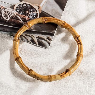 Wood Bag Handle FIND-WH0043-26-1