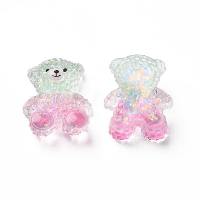 Transparent Epoxy Resin Cabochons X-CRES-S365-27B-1
