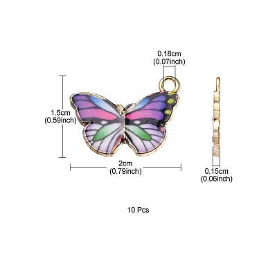 Printed Alloy Pendants FIND-YW0001-69C-1