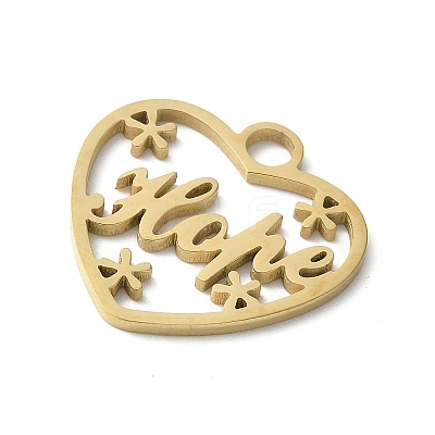 304 Stainless Steel Pendants LS-STAS-E501-08G-1