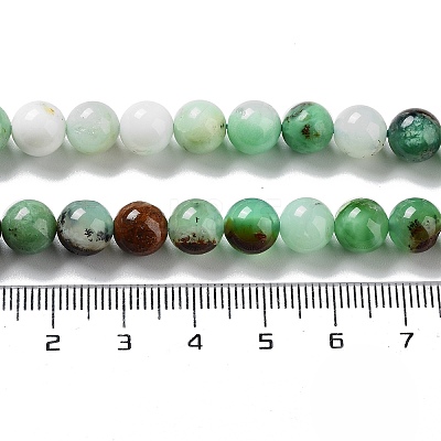 Natural Chrysoprase Beads Strands G-G057-A01-03-1