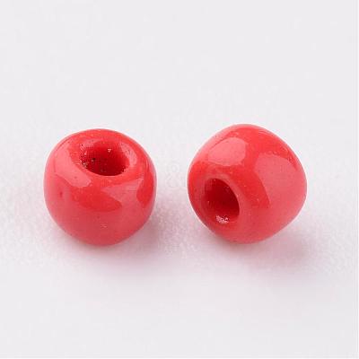 12/0 Opaque Colours Round Glass Seed Beads X-SEED-A010-2mm-45-1