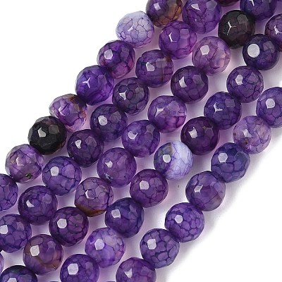 Natural Agate Beads Strands G-C082-A01-53-1