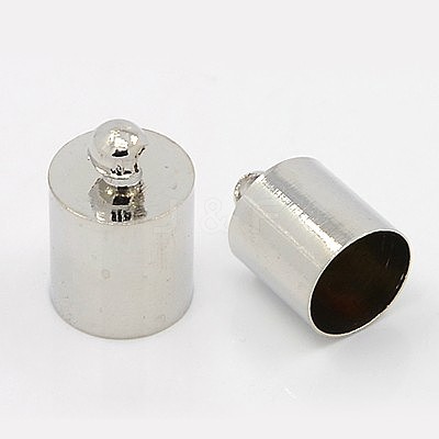 Brass Cord Ends KK-D219-12x8-P-1