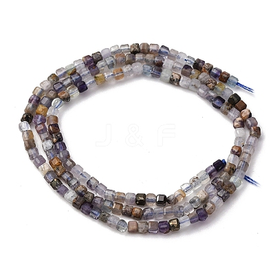 Natural Fluorite Beads Strands LS-G-RM2025-C21-A-1
