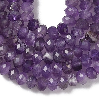 Natural Amethyst Bead Strands G-D344-A37-01-1