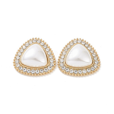 ABS Imitation Pearl Cabochons PALLOY-E026-01G-1