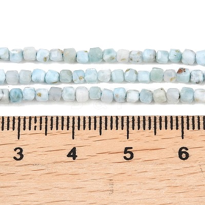 Natural Larimar Beads Strands G-F803-C01-03A-1