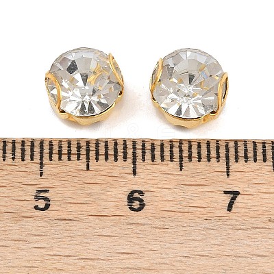Flat Round Sew on Rhinestone Montee Beads STAS-B107-01E-01G-1