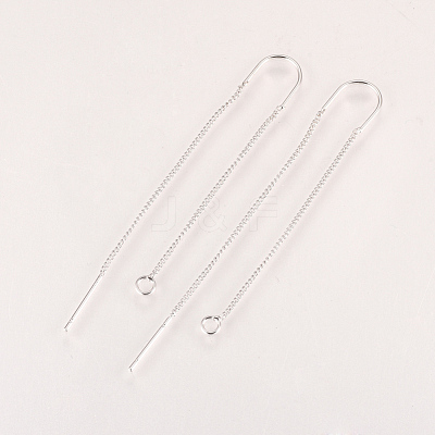Brass Stud Earring Findings KK-Q735-364P-1