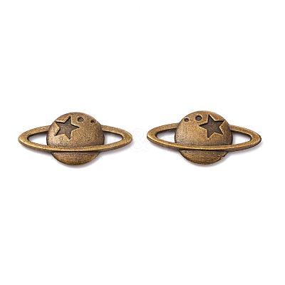 Zinc Alloy Cabochon Enamel Settings PALLOY-WH0036-26AB-1-1