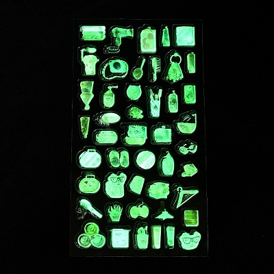 Epoxy Resin 3D Puffy Stickers DIY-G122-01B-1