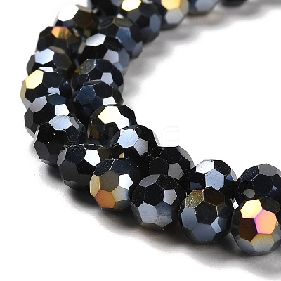 Opaque Glass Beads Stands EGLA-A035-P8mm-B18-1