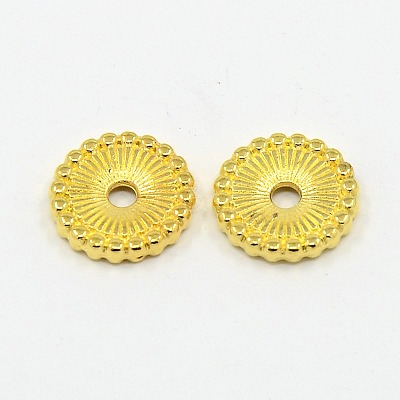 Tibetan Style Spacer Beads X-TIBE-47916-G-FF-1