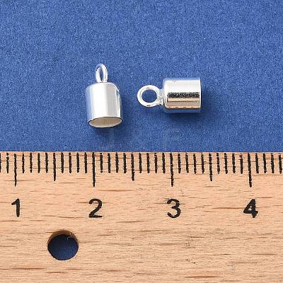 925 Sterling Silver Cord Ends STER-F032-09S-4mm-1