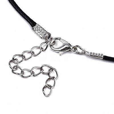 Waxed Cotton Cord Necklace Making LS-X-MAK-S034-001-1