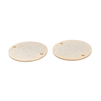 Brass Link Connectors KK-K253-09G-01G-1