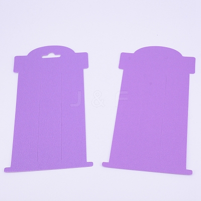 Hair Clip Display Cards DIY-WH0167-86R-1