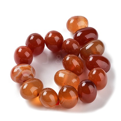 Natural Agate Beads Strands G-G021-03A-06-1