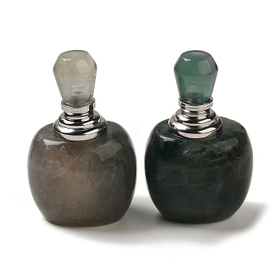 Natural Fluorite Dropper Perfume Bottles DJEW-H010-05P-03-1