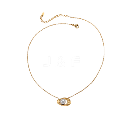 304 Stainless Steel Necklaces STAS-OY011-63G-1