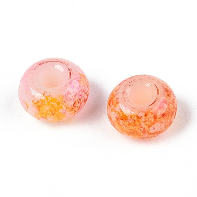 3/0 Baking Paint Glass Beads GLAA-G118-02A-1