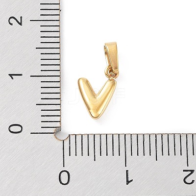 316L Surgical Stainless Steel Charms STAS-G315-01G-V-1