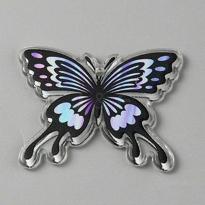 Printed Acrylic Pendants OACR-WH0028-22H-1