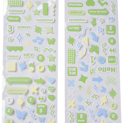 PET Plastic Stickers DIY-H168-01C-1