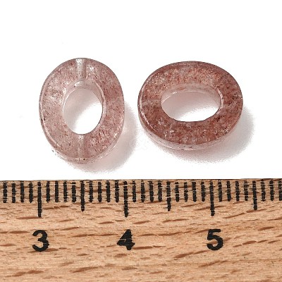 Natural Strawberry Quartz Bead Frames GG-CBA487A-02B-1