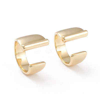 Brass Cuff Rings RJEW-L097-06I-1