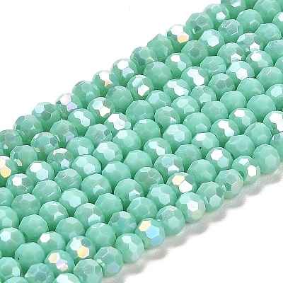 Opaque Glass Beads Stands EGLA-A035-P4mm-B14-1