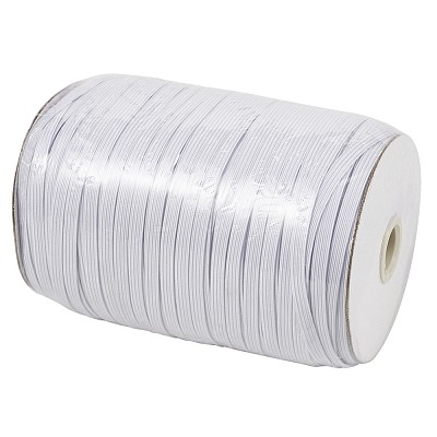 1/8 inch Flat Braided Elastic Rope Cord EC-R030-3mm-01-1