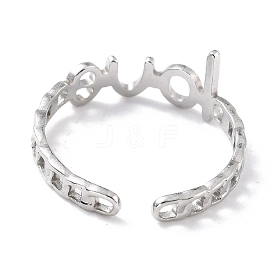 Tarnish Resistant 304 Stainless Steel Finger Rings RJEW-L102-11P-1