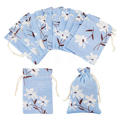 20Pcs Cotton Cloth Packing Pouches AJEW-PH0004-61-1