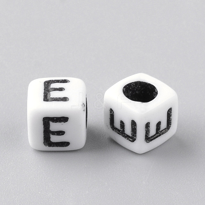 Opaque Acrylic Beads LS-SACR-Q188-02E-1