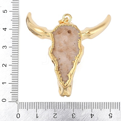 Resin Big Pendants RESI-E008-05G-04-1