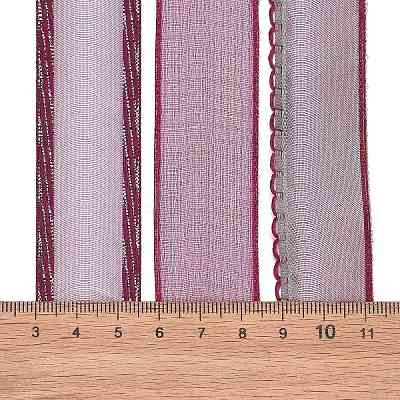 9 Yards 3 Styles Polyester Ribbon SRIB-A014-A07-1