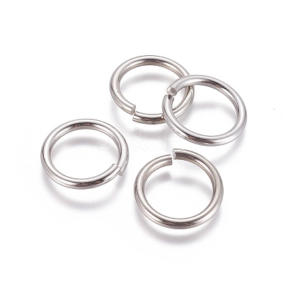 Tarnish Resistant 304 Stainless Steel Open Jump Rings LS-STAS-E464-09E-P-1