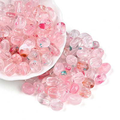 Transparent Acrylic Beads TACR-T028-43A-1