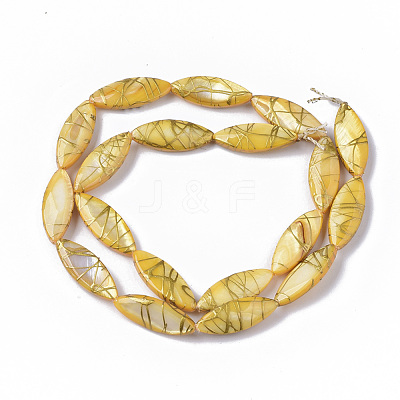 Drawbench Freshwater Shell Beads Strands X-SHEL-T014-008B-05-1