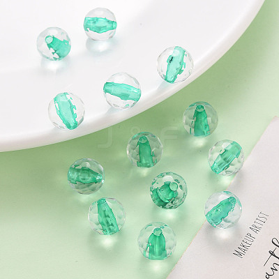 Transparent Acrylic Beads TACR-S154-11A-68-1