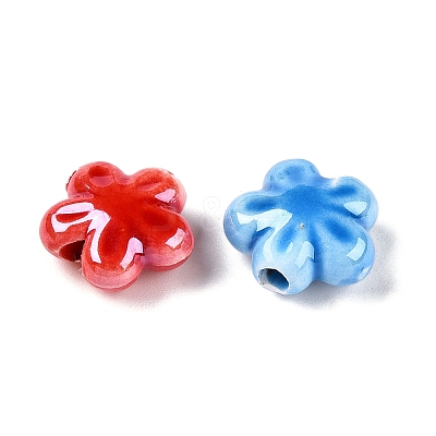 Glazed Porcelain Beads X-PORC-K003-01-A-1