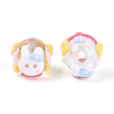 Acrylic Beads OACR-M021-03-1