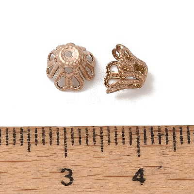 304 Stainless Steel Bead Caps STAS-P363-03A-RG-1