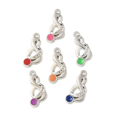 CCB Plastic Enamel Pendants CCB-K009-17P-1