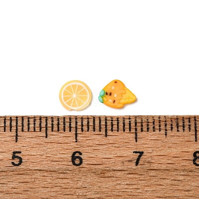 Handmade Polymer Clay Cabochons and Plastic Beads for DIY Jewelry Making Findings CLAY-B007-04M-1
